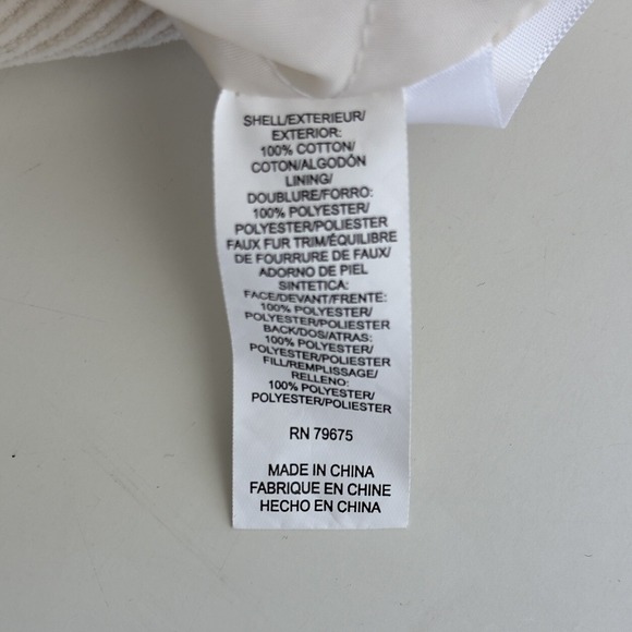 Lucky Brand Womens Corduroy Sherpa coat Size Small - Picture 14 of 16